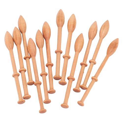 Fockety Klöppel Spitzen Set, 12 teilig, Stricknadel Webwerkzeug, 9,9 Cm, aus Holz, Antik, Vintage, Französisches Kunsthandwerk, Gedrehtes Holz, Webwerkzeuge für Anfänger und Fortgeschrittene Fockety Klöppel Spitzen Set, 12 teilig, Stricknadel Webwerkzeug, 9,9 Cm, aus Holz, Antik, Vintage, Französisches Kunsthandwerk, Gedrehtes Holz, Webwerkzeuge für Anfänger und Fortgeschrittene von Fockety