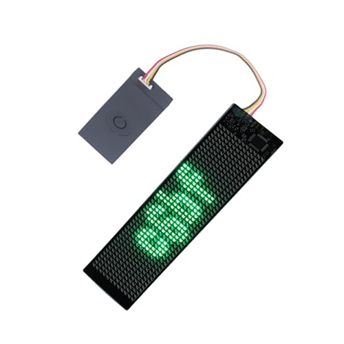 Fockety LED-Panel, Flexibles und Scrollbares Programmierbares LED-Schild MIT App-Steuerung, Benzutzefinierter Textmuster-Animations-gebildschirm für von Fockety