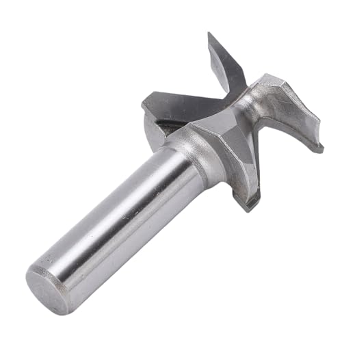 Fockety Nahtloser Bogenfräser mit integriertem R30-Bogenfräser, 1/2-Zoll-Schaft, scharfer, robuster Multifunktionsfräser für die Holzbearbeitung von Holztüren und -schränken von Fockety