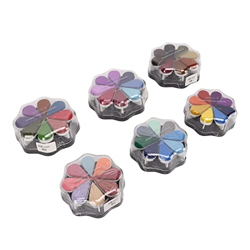 Fockety Stempelkissen für, Nicht Verblassend, 48 Farben, Blutenform, Stempelkissen Zum Basteln, Stempel, Partner, Farb für Stempel, Papier, Sammelalbum, Holz, Stoff, Fockety Stempelkissen für, Nicht Verblassend, 48 Farben, Blutenform, Stempelkissen Zum Basteln, Stempel, Partner, Farb für Stempel, Papier, Sammelalbum, Holz, Stoff, von Fockety