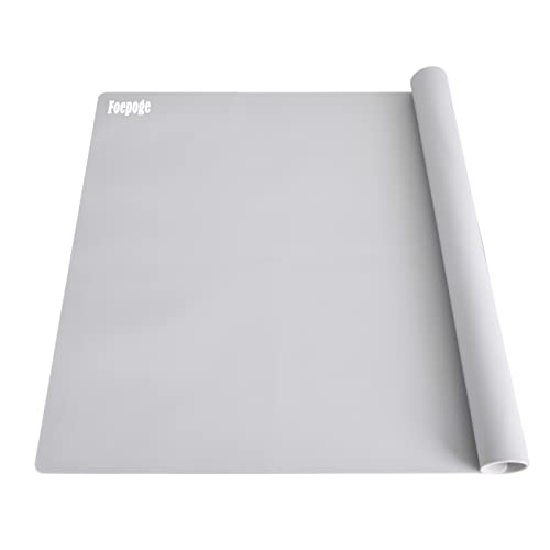 Foepoge Silikonmatte Groß 71x51 cm x 1.5mm Bastelmatte für Resin Gießharz, Hitzebeständig Arbeitsmatte Silikon Unterlage für Epoxidharz Handwerk Schmuck Guss, Tischset, Platzset, Tischmatte, Grau Foepoge Silikonmatte Groß 71x51 cm x 1.5mm Bastelmatte für Resin Gießharz, Hitzebeständig Arbeitsmatte Silikon Unterlage für Epoxidharz Handwerk Schmuck Guss, Tischset, Platzset, Tischmatte, Grau von Foepoge