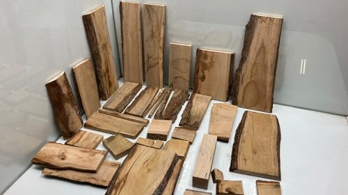 Förch BASTELN SCHWARTENBRETTER EICHE BRETT BOHLE UNBESÄUMT RUSTIKAL ZAUN KANTHOLZ 20Kg von Förch