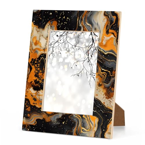 Foerrkelg Moderner Marmor-Bilderrahmen, 28 x 35 cm, Marmor-Muster, 28 x 35 cm, Fotorahmen, horizontale und vertikale Anzeige, 28 x 35 cm, Holz-Bilderrahmen für Schreibtisch- oder Wanddekoration Foerrkelg Moderner Marmor-Bilderrahmen, 28 x 35 cm, Marmor-Muster, 28 x 35 cm, Fotorahmen, horizontale und vertikale Anzeige, 28 x 35 cm, Holz-Bilderrahmen für Schreibtisch- oder Wanddekoration von Foerrkelg