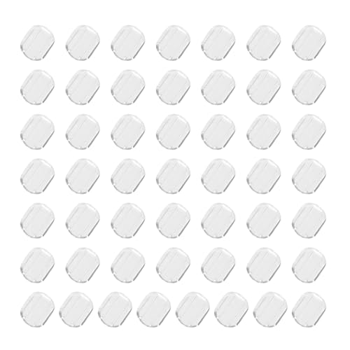 Silikon-Pads, Packung mit 50 Ohrringen, Silikon-Pads, Clip-Ohrringe, Zubehör für transparente Ohrclips Silikon-Pads, Packung mit 50 Ohrringen, Silikon-Pads, Clip-Ohrringe, Zubehör für transparente Ohrclips von Fogbush