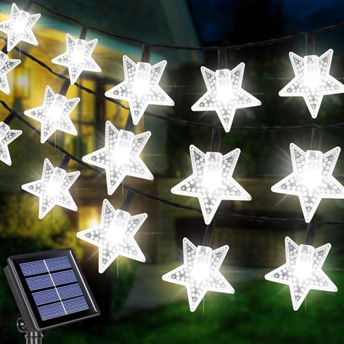 Fohil Solar Lichterkette Außen, 12M 100LED Sterne Lichterkette Aussen Solar IP65 Wasserdicht Solar Weihnachtsbeleuchtung Außen 8 Modi Weihnachtsdeko Aussen für Garten Weihnachtsbaum Party Hochzeit Fohil Solar Lichterkette Außen, 12M 100LED Sterne Lichterkette Aussen Solar IP65 Wasserdicht Solar Weihnachtsbeleuchtung Außen 8 Modi Weihnachtsdeko Aussen für Garten Weihnachtsbaum Party Hochzeit von Fohil