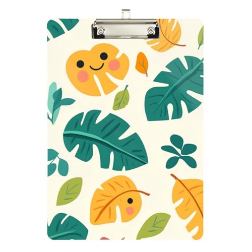 Foiosoh Blatt-Padfolio mit Klemmbrett, Acryl, niedlich, für legale Frauen, Basketball-Trainer, Größe 22,9 x 30,5 cm von Foiosoh