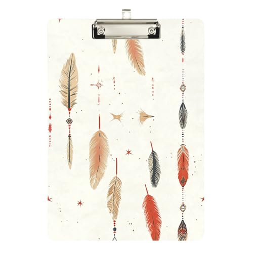 Foiosoh Dream Catcher Boho Flaches Klemmbrett Loch Wasserdicht für Polizei Büro Krankenschwester Fußball Trainer Größe 9 x 12 Foiosoh Dream Catcher Boho Flaches Klemmbrett Loch Wasserdicht für Polizei Büro Krankenschwester Fußball Trainer Größe 9 x 12 von Foiosoh