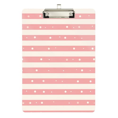Foiosoh Klassisches Klemmbrett, Acryl, niedlich, für Krankenschwestern, Heimunternehmer, Größe 22,9 x 30,5 cm, Beige von Foiosoh