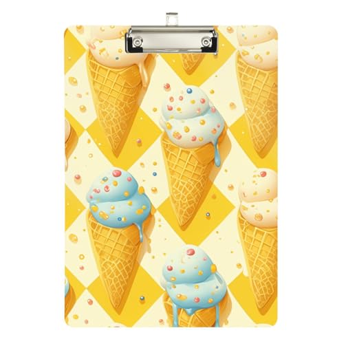 Foiosoh Klassisches Klemmbrett, Standard-Loch, für legale Frauen, Basketball-Trainer, Größe 22,9 x 30,5 cm, Eiscremegelb Foiosoh Klassisches Klemmbrett, Standard-Loch, für legale Frauen, Basketball-Trainer, Größe 22,9 x 30,5 cm, Eiscremegelb von Foiosoh