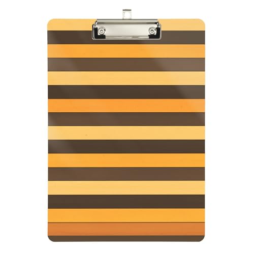Foiosoh Klemmbrett für Inspektoren, Acryl, niedlich, für Polizei, Büro, Krankenschwester, Fußball, Trainer, Größe 22,9 x 30,5 cm, Braun Foiosoh Klemmbrett für Inspektoren, Acryl, niedlich, für Polizei, Büro, Krankenschwester, Fußball, Trainer, Größe 22,9 x 30,5 cm, Braun von Foiosoh