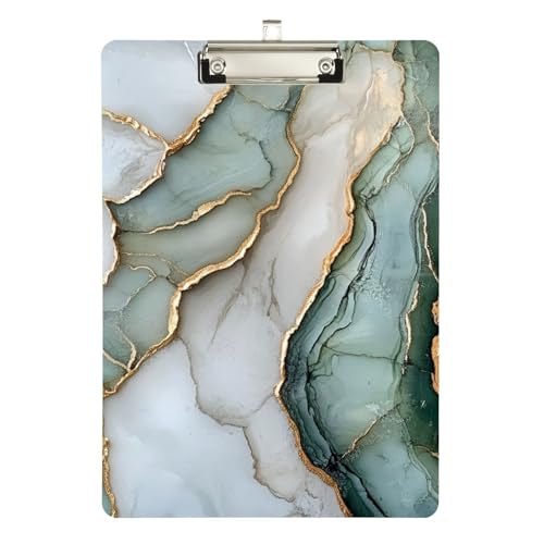 Foiosoh Klemmbrett mit weißen Salbeigrünen, Standardloch für Lehrer, Portfolio, Klemmbrett, Größe 22,9 x 30,5 cm Foiosoh Klemmbrett mit weißen Salbeigrünen, Standardloch für Lehrer, Portfolio, Klemmbrett, Größe 22,9 x 30,5 cm von Foiosoh