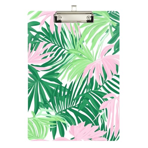Foiosoh Klemmbretter, Palmengrün, Standard-Loch, für Krankenschwestern, Heimunternehmer, Größe 22,9 x 30,5 cm Foiosoh Klemmbretter, Palmengrün, Standard-Loch, für Krankenschwestern, Heimunternehmer, Größe 22,9 x 30,5 cm von Foiosoh