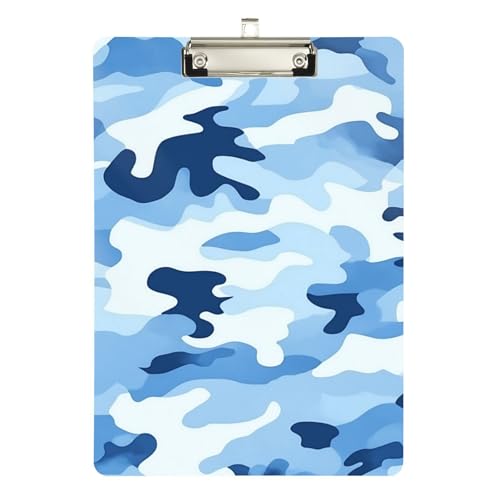Foiosoh Klemmbretter für Kinder, transparent, für Polizei, Büro, Krankenschwester, Fußball, Trainer, Größe 22,9 x 30,5 cm, Blau Foiosoh Klemmbretter für Kinder, transparent, für Polizei, Büro, Krankenschwester, Fußball, Trainer, Größe 22,9 x 30,5 cm, Blau von Foiosoh