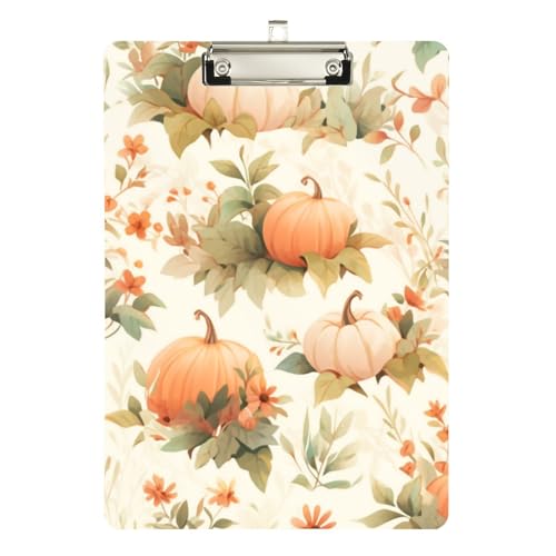 Foiosoh Nature Pumkin Vintage-Stil Beige Padfolio Klemmbrett Standardloch für Krankenschwestern Home Contractor Größe 9 x 12 Foiosoh Nature Pumkin Vintage-Stil Beige Padfolio Klemmbrett Standardloch für Krankenschwestern Home Contractor Größe 9 x 12 von Foiosoh