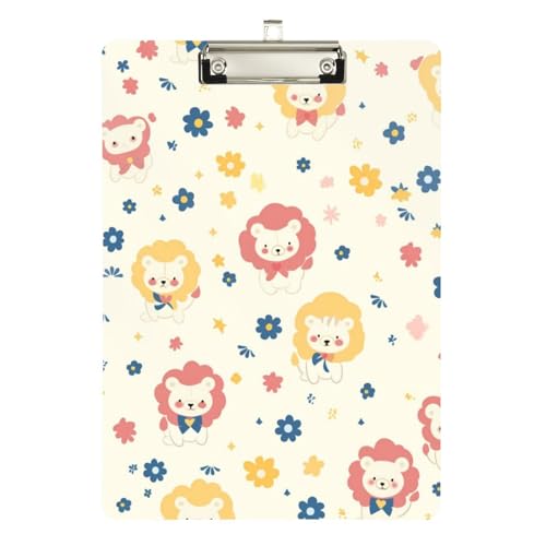 Foiosoh Niedliches Tier-Klemmbrett, Acryl, Standard-Loch, für Hausaufgaben, Kindergröße, 22,9 x 30,5 cm, Beige Foiosoh Niedliches Tier-Klemmbrett, Acryl, Standard-Loch, für Hausaufgaben, Kindergröße, 22,9 x 30,5 cm, Beige von Foiosoh