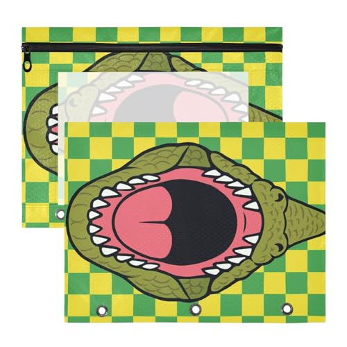 Foiosoh Ordnertaschen mit Sichtfenster, Kunststoff, für A4-Papier, Briefe, 2 Stück, Studenten, Kunstbedarf, Aufbewahrung, Scheck und lustige Fische Foiosoh Ordnertaschen mit Sichtfenster, Kunststoff, für A4-Papier, Briefe, 2 Stück, Studenten, Kunstbedarf, Aufbewahrung, Scheck und lustige Fische von Foiosoh