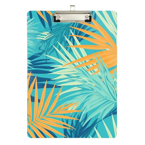 Foiosoh Palmblatt-Klemmbretter für Kunst, Standard-Loch, für legale Frauen, Basketball-Trainer, Größe 22,9 x 30,5 cm von Foiosoh