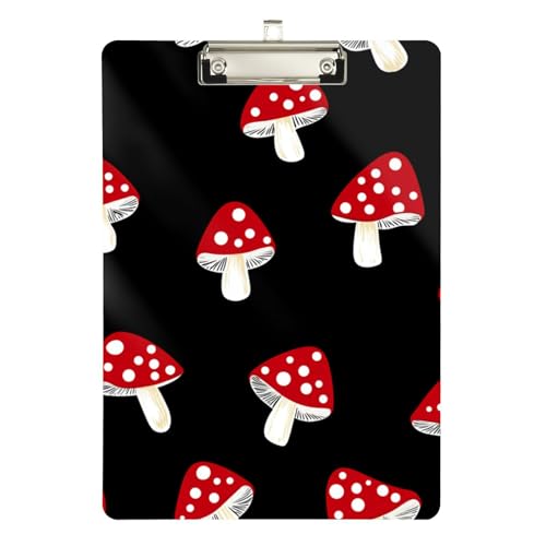 Foiosoh Pilz-Klemmbrett, Standard-Loch, für Fußball, Softball, Coaching, Größe 22,9 x 30,5 cm Foiosoh Pilz-Klemmbrett, Standard-Loch, für Fußball, Softball, Coaching, Größe 22,9 x 30,5 cm von Foiosoh