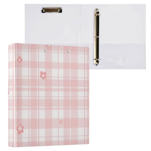 Foiosoh Runde Ringbücher mit Klemmbrett, 1/2 Zoll, 1/2er-Pack, Schulordner, Hardcover, einfache Streifen und Blumenmuster Foiosoh Runde Ringbücher mit Klemmbrett, 1/2 Zoll, 1/2er-Pack, Schulordner, Hardcover, einfache Streifen und Blumenmuster von Foiosoh
