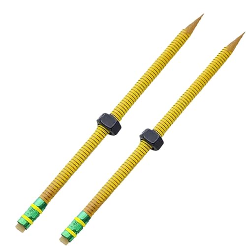 Gewindestift mit beweglicher Mutter, Fidget-Stift gegen Angstzustände, Sensorischer Fokusstift mit Radiergummi für Kinder, für Schule, Büro und Zuhause (2pcs) von Fokayo