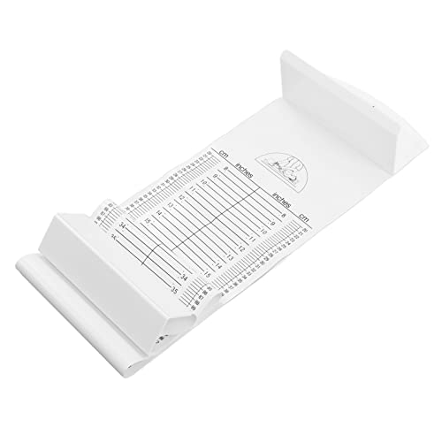 Messmatte für Kleinkinder, Zusammenklappbares, Waschbares Baby-Infantometer, Höhenlineal für Neugeborenen-Wachstumsdiagramme mit Festem Kopfstück und Verschiebbarem Fußpositionierer Messmatte für Kleinkinder, Zusammenklappbares, Waschbares Baby-Infantometer, Höhenlineal für Neugeborenen-Wachstumsdiagramme mit Festem Kopfstück und Verschiebbarem Fußpositionierer von Folanda