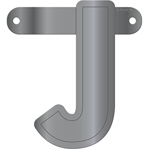 Folat 50094 Banner Letter J::Metallic Silver Folat 50094 Banner Letter J::Metallic Silver von Folat B.V.