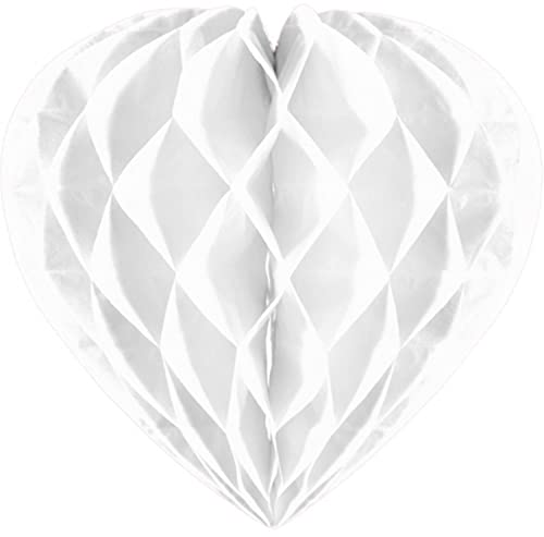 Dekoration Honeycomb Herz 30 cm – weiß Dekoration Honeycomb Herz 30 cm – weiß von Folat