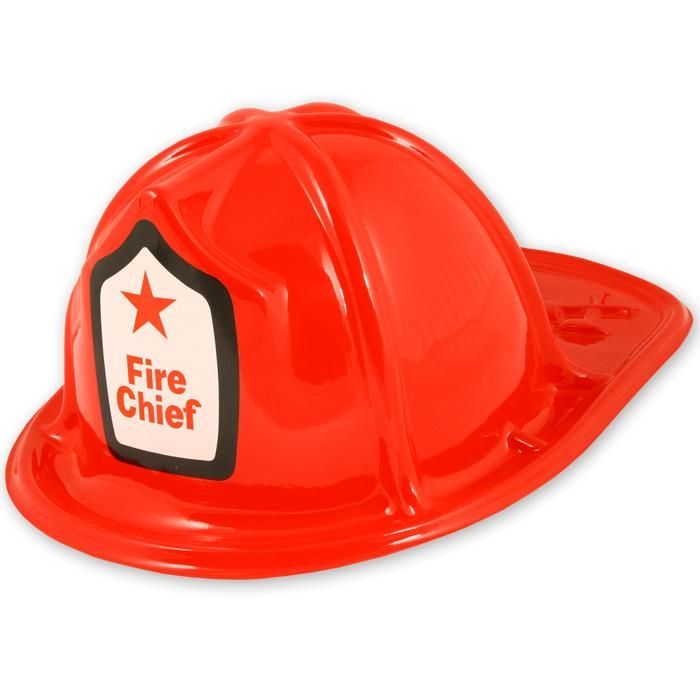 Fire Chief Feuerwehrhelm für Kids, 29 x 11 cm, Umfang Kopfpassung ca. 58cm Fire Chief Feuerwehrhelm für Kids, 29 x 11 cm, Umfang Kopfpassung ca. 58cm von Folat