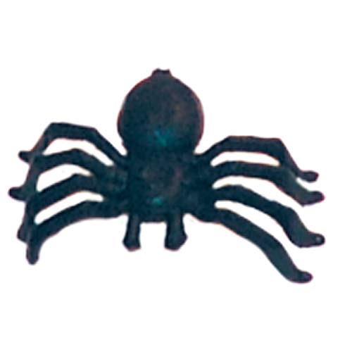Folat 07617 - Deko-Spinnen Tisch - ca. 1-2 cm groß - (1 x 25 STK.) von Folat