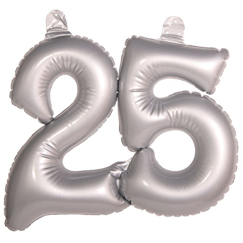 Folat 20051 Aufblasbare Zahl 25 Silber Folat 20051 Aufblasbare Zahl 25 Silber von Folat