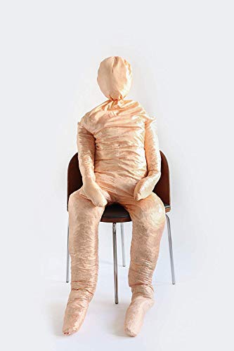 Folat 22428 Deko-Figur: lebensgroße Dummy Puppe, Textil, befüllbar, Braun von Folat