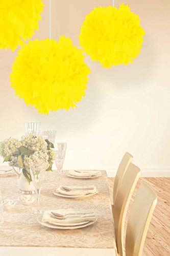Folat 22821 Pom Neon Gelb, 30,5 cm von Folat