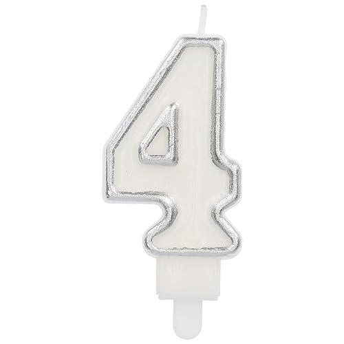 Folat 24164 Kuchen Kerze Simply Chique Silver Ziffer/Zahl 4-9 cm Geburtstagskerzen für Geburtstag, Geburtstagsdeko, für Kinder Partys, Hochzeiten, Firmenfeiern, Jubiläen, Silber, 9 cm Folat 24164 Kuchen Kerze Simply Chique Silver Ziffer/Zahl 4-9 cm Geburtstagskerzen für Geburtstag, Geburtstagsdeko, für Kinder Partys, Hochzeiten, Firmenfeiern, Jubiläen, Silber, 9 cm von Folat