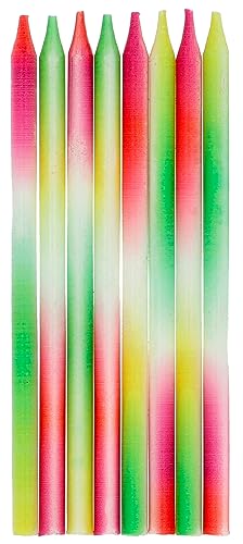 Folat 24190 Kuchen Kerzes Neon Delight-10 cm-24 Stück Geburtstagskerzen für Geburtstag, Geburtstagsdeko, für Kinder Partys, Hochzeiten, Firmenfeiern, Jubiläen, Mehrfarbig, 10 cm Folat 24190 Kuchen Kerzes Neon Delight-10 cm-24 Stück Geburtstagskerzen für Geburtstag, Geburtstagsdeko, für Kinder Partys, Hochzeiten, Firmenfeiern, Jubiläen, Mehrfarbig, 10 cm von Folat