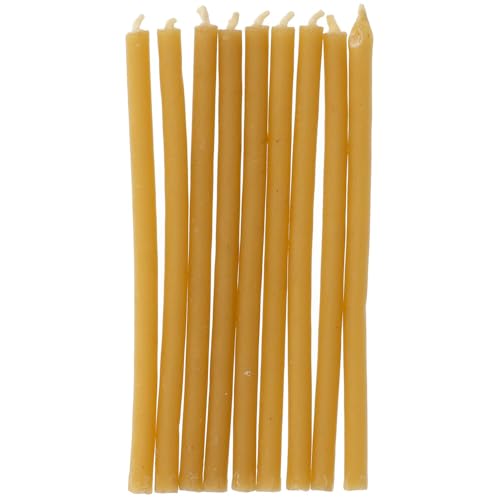 Folat 24310 ECO-Bienenwachs-10 cm-24 Stück-Geburtstag Kerzen Tropfbeständig, Brennt länger, Honigduft, Gelb, 10 cm Folat 24310 ECO-Bienenwachs-10 cm-24 Stück-Geburtstag Kerzen Tropfbeständig, Brennt länger, Honigduft, Gelb, 10 cm von Folat
