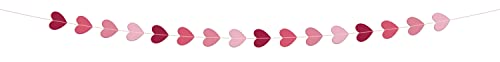 Folat 24886 Romantische Love Deko Papier Kleines Herzen Rot Rosa 3M-Girlande Hochzeit Valentinstag oder Muttertag, Pink Folat 24886 Romantische Love Deko Papier Kleines Herzen Rot Rosa 3M-Girlande Hochzeit Valentinstag oder Muttertag, Pink von Folat