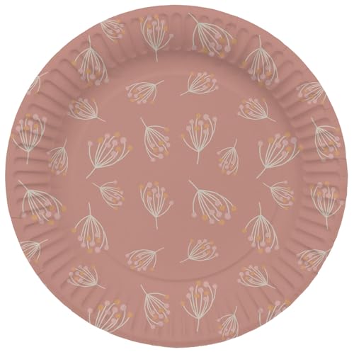Folat 24997 Shower Deko, Babyparty, Rosa, WeißTeller-Blooming Baby Girl-23 cm-8 Stück Folat 24997 Shower Deko, Babyparty, Rosa, WeißTeller-Blooming Baby Girl-23 cm-8 Stück von Folat
