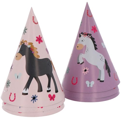Folat 27514 Pferd Geburtstag Deko Rosa - Partyhüte - Happy Horse - 6 Stück - Pferdparty Dekoration Folat 27514 Pferd Geburtstag Deko Rosa - Partyhüte - Happy Horse - 6 Stück - Pferdparty Dekoration von Folat