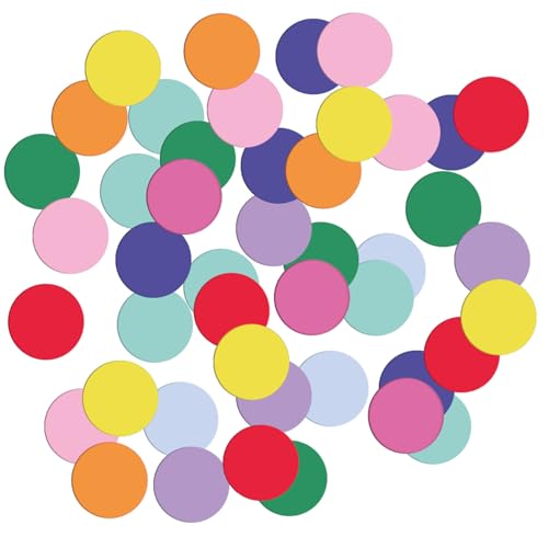 Folat 27774 Geburtstag und Party Dekoration Buntes - Konfetti - Stripetastic - 300 Stück - Partyzubehör für Kinder und Erwachsene von Folat