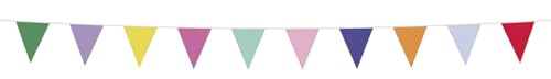 Folat 27784 Geburtstag und Party Dekoration Buntes - Wimpelkette - Polyester/Baumwolle - Stripetastic - 6 m - Partyzubehör für Kinder und Erwachsene Folat 27784 Geburtstag und Party Dekoration Buntes - Wimpelkette - Polyester/Baumwolle - Stripetastic - 6 m - Partyzubehör für Kinder und Erwachsene von Folat
