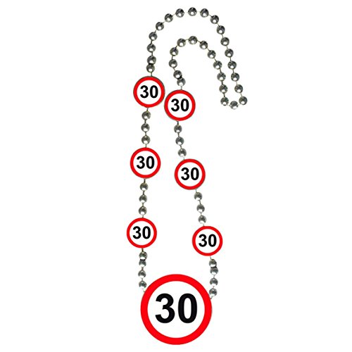 Folat 28730 25. Geburtstag Verkehrszeichen Halskette, Zahl 30 Folat 28730 25. Geburtstag Verkehrszeichen Halskette, Zahl 30 von Folat
