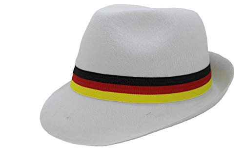 Folat 30512 – Deutschland Hut, mit Hutband, Schwarz, Rot, Gold, Kopfbedeckung, Hut, WM, EM, Fußball, Ballermann, Länderveranstaltung, Karneval, Motto Party, Gartenparty, Public Viewing Folat 30512 – Deutschland Hut, mit Hutband, Schwarz, Rot, Gold, Kopfbedeckung, Hut, WM, EM, Fußball, Ballermann, Länderveranstaltung, Karneval, Motto Party, Gartenparty, Public Viewing von Folat