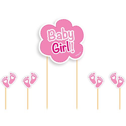 Folat Cake Topper Baby Girl von Folat