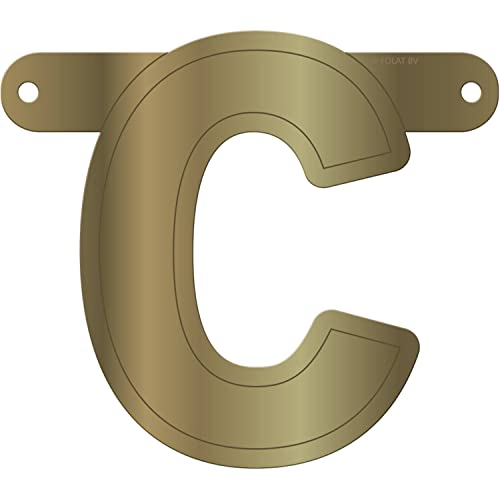 Folat 50025 Banner Letter C::Metallic Gold Folat 50025 Banner Letter C::Metallic Gold von Folat