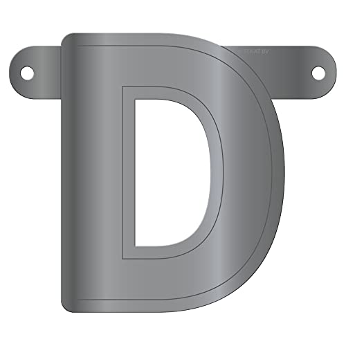 Folat 50034 Banner Letter D::Metallic Silver Folat 50034 Banner Letter D::Metallic Silver von Folat