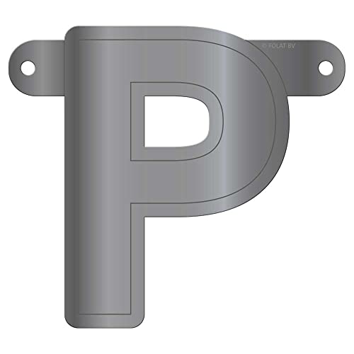 Folat 50154 Banner Letter P::Metallic Silver Folat 50154 Banner Letter P::Metallic Silver von Folat