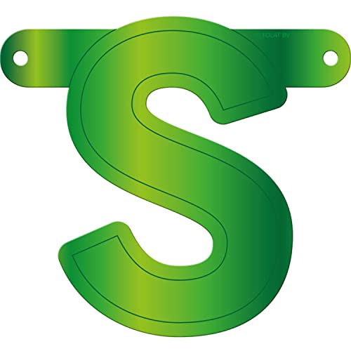 Folat 50182 Banner Letter S::Lime Green von Folat