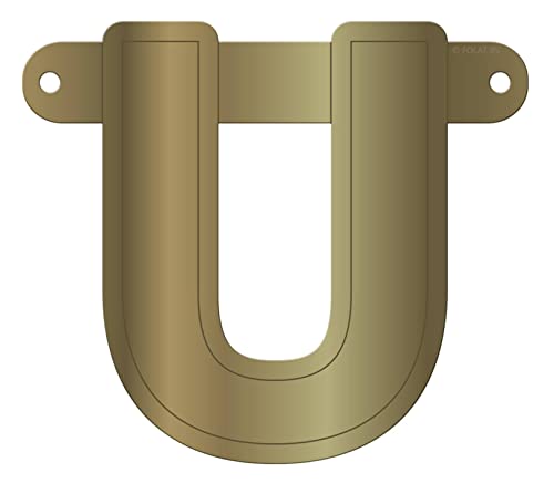 Folat 50205 Banner Letter U::Metallic Gold Folat 50205 Banner Letter U::Metallic Gold von Folat