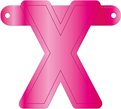 Folat 50230 Banner Letter X::Magenta von Folat B.V.