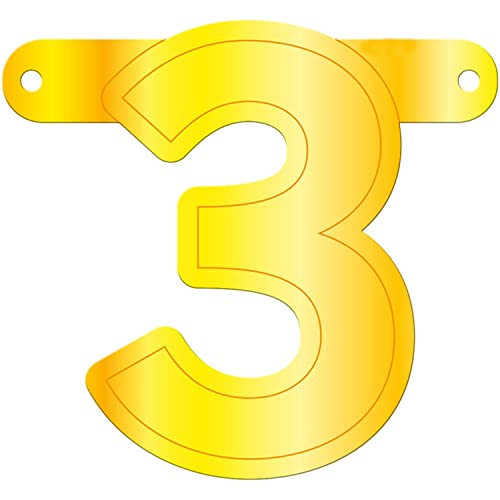 Folat 50291 Banner Letter 3::Yellow Folat 50291 Banner Letter 3::Yellow von Folat B.V.